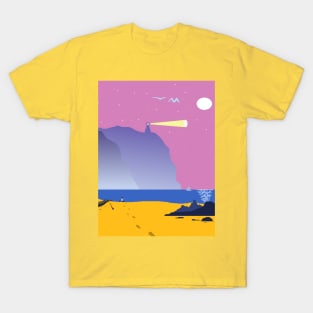 Magic night on the fjord T-Shirt